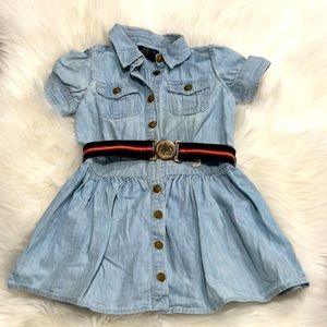 Polo denim dress